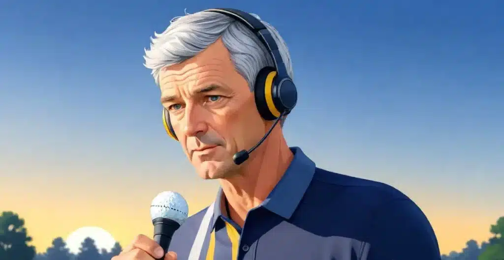 Why do golf announcers whisper?
