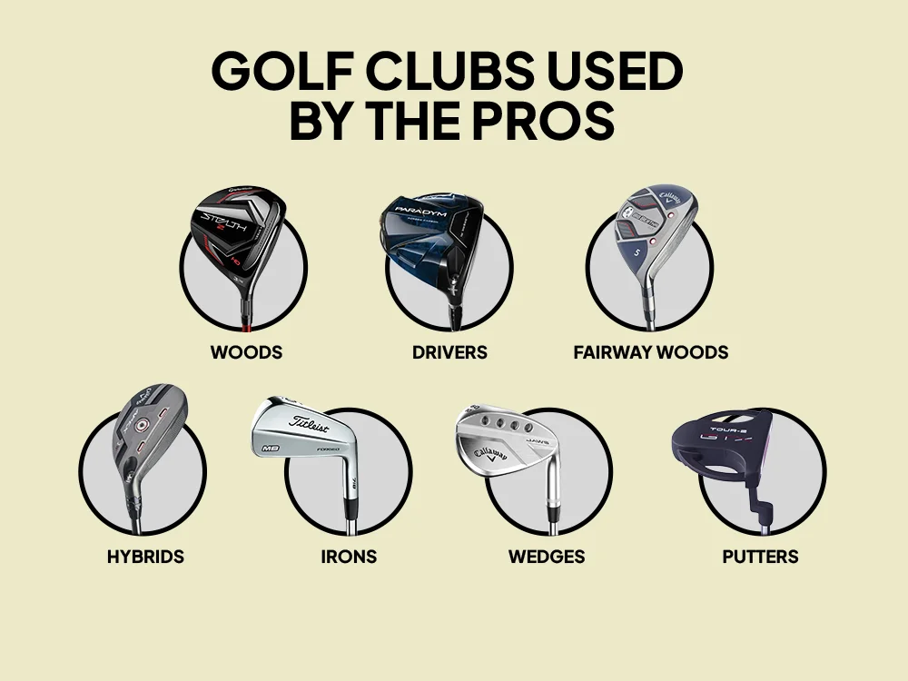 What golf clubs do the pros use