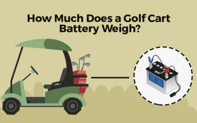 How Much Does a Golf Cart Battery Weigh?
