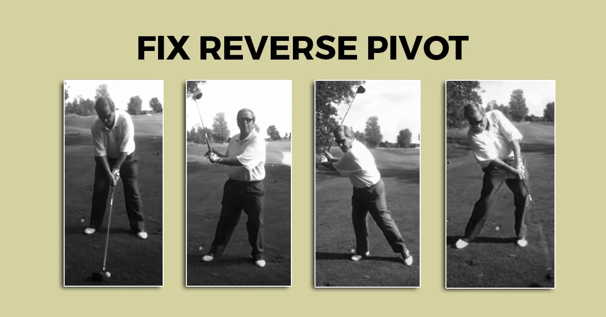 how to fix reverse pivot in golf swing