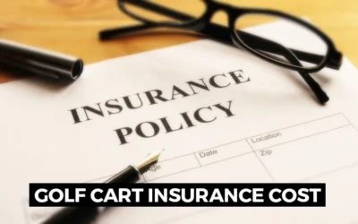 How much does golf cart insurance cost?